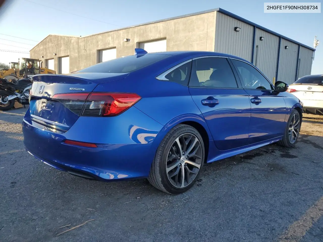 2HGFE1F90NH308734 2022 Honda Civic Touring