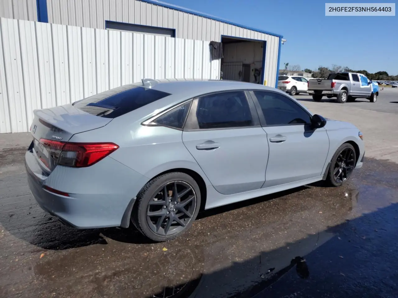 2HGFE2F53NH564403 2022 Honda Civic Sport