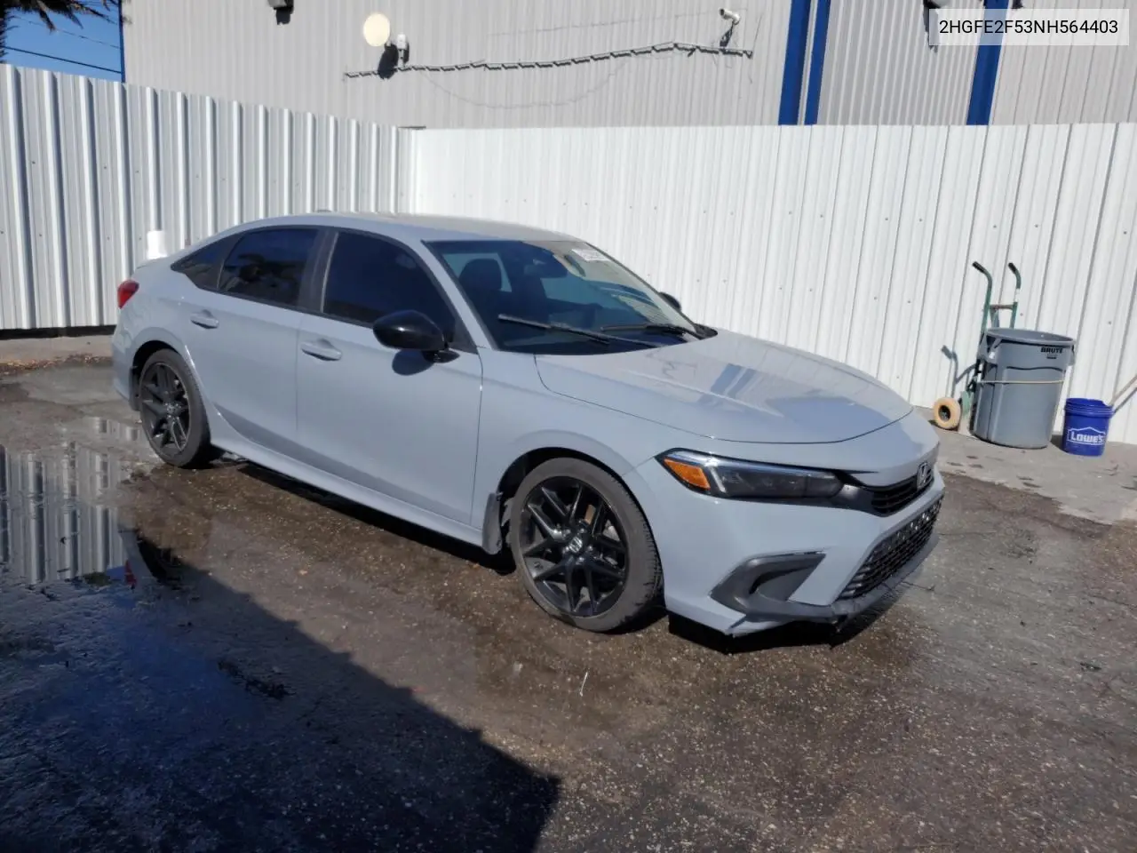 2HGFE2F53NH564403 2022 Honda Civic Sport