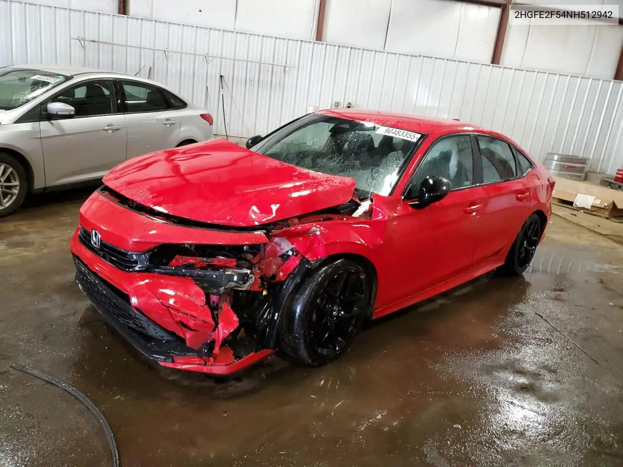 2HGFE2F54NH512942 2022 Honda Civic Sport