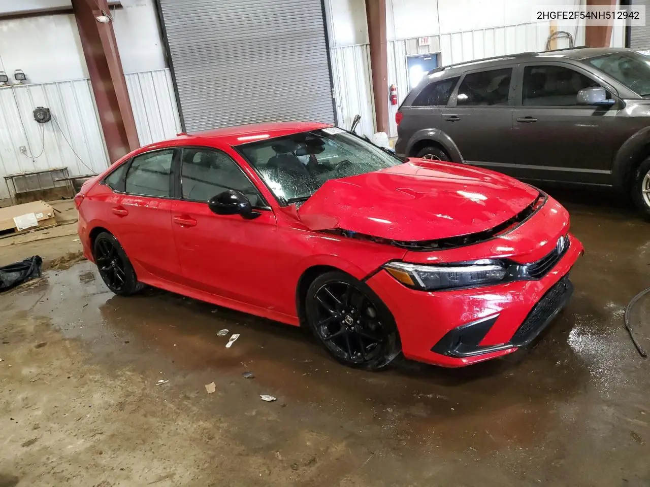 2HGFE2F54NH512942 2022 Honda Civic Sport