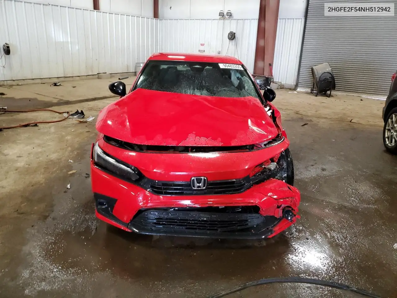2HGFE2F54NH512942 2022 Honda Civic Sport