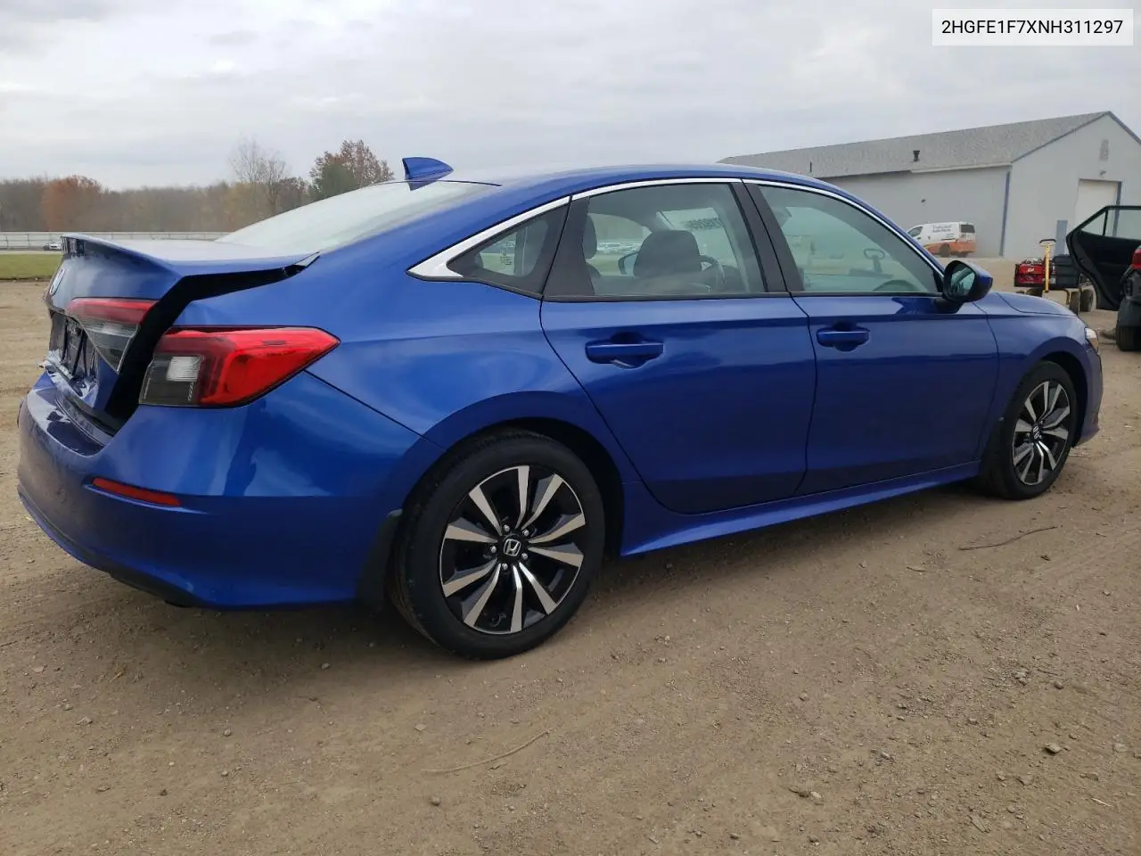 2HGFE1F7XNH311297 2022 Honda Civic Ex