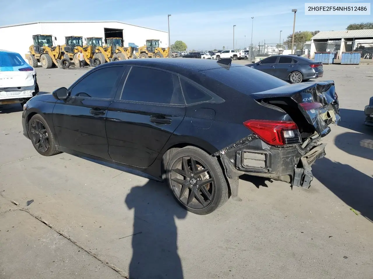 2HGFE2F54NH512486 2022 Honda Civic Sport