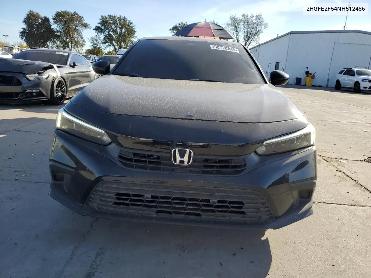 2HGFE2F54NH512486 2022 Honda Civic Sport