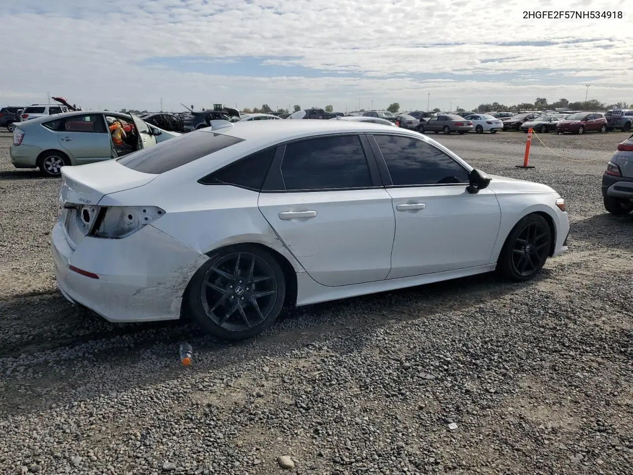 2HGFE2F57NH534918 2022 Honda Civic Sport