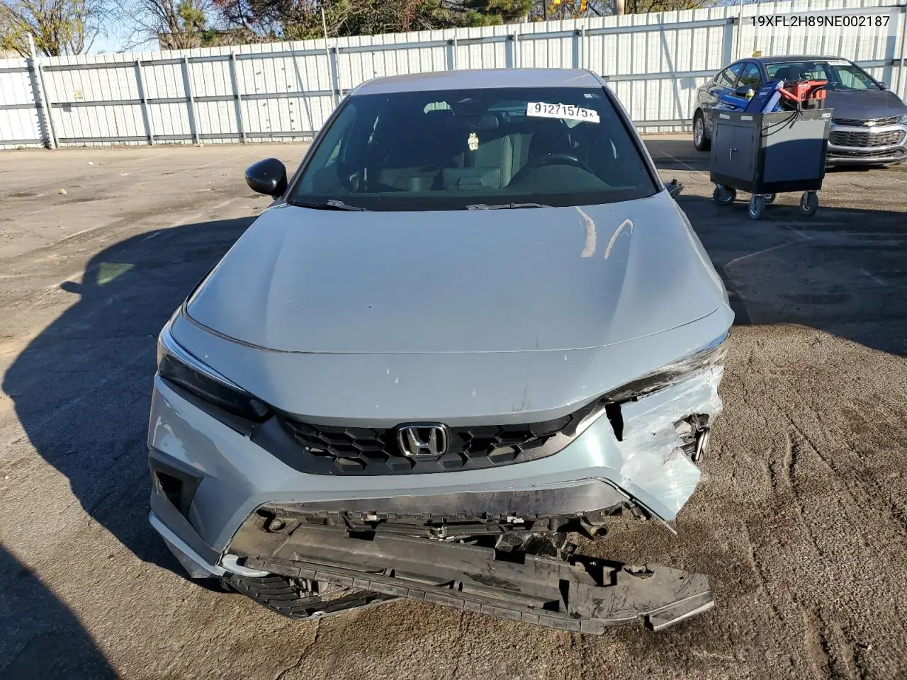 19XFL2H89NE002187 2022 Honda Civic Sport