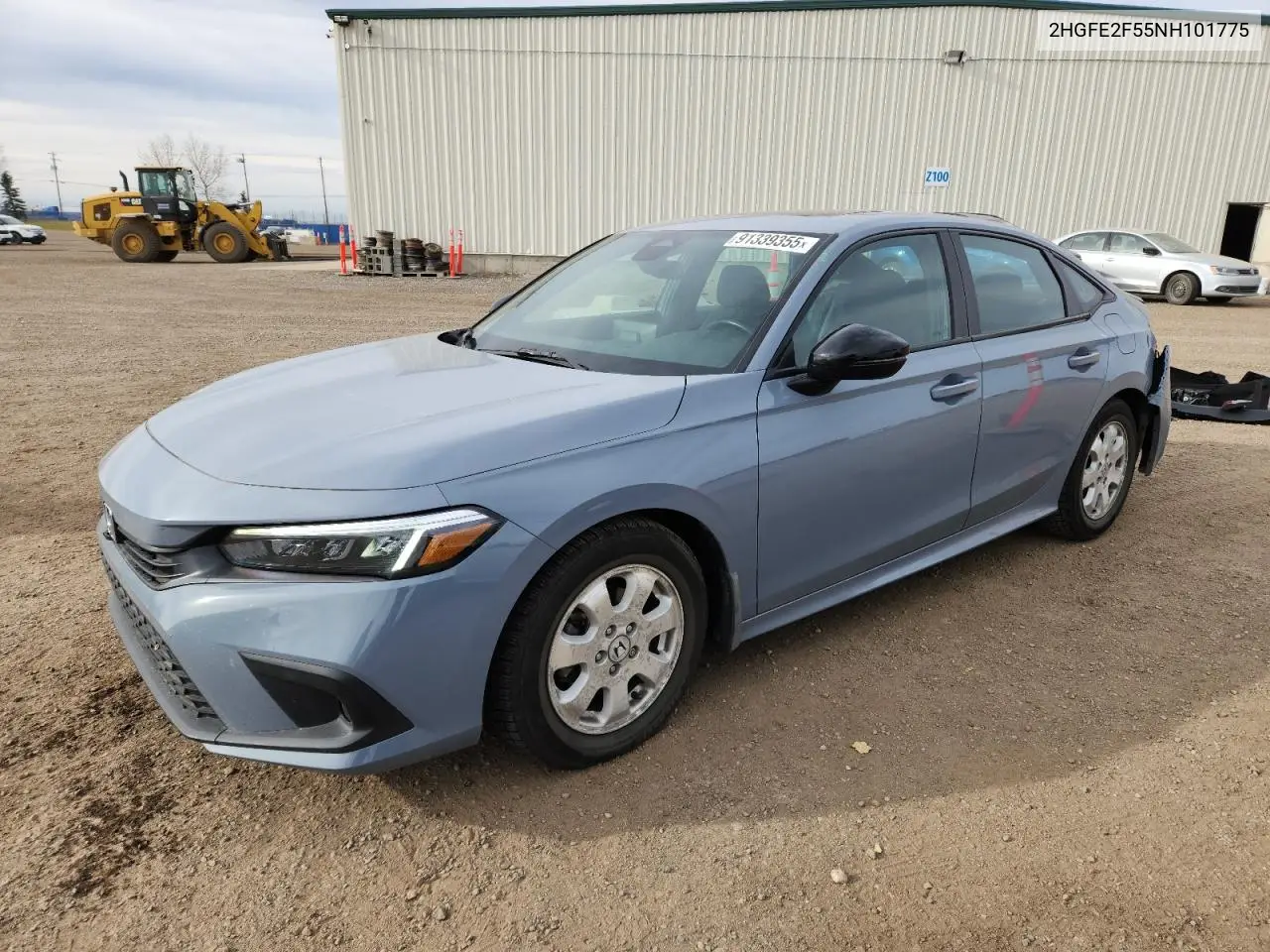2HGFE2F55NH101775 2022 Honda Civic Sport