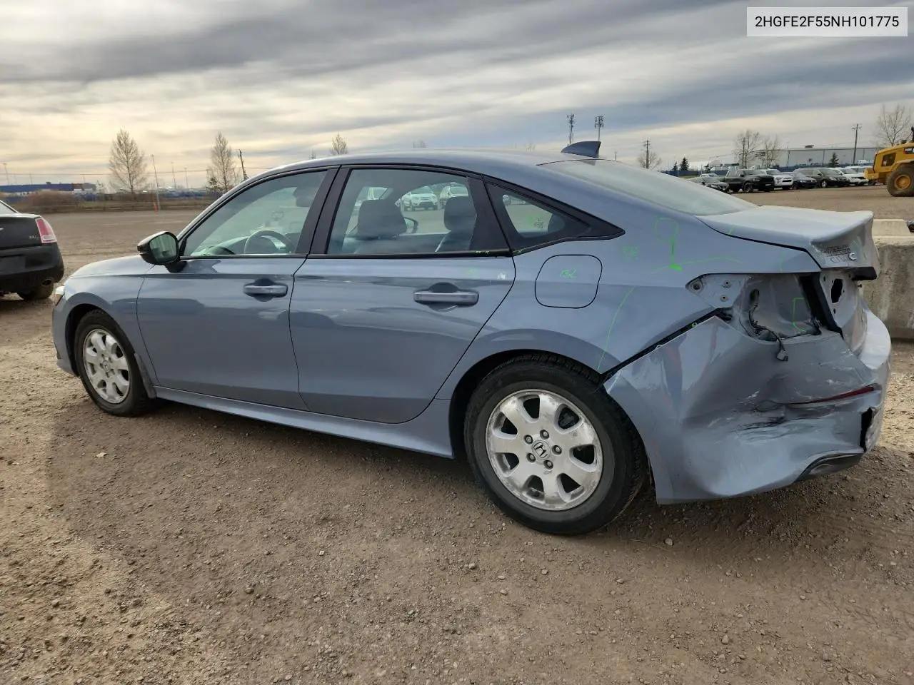 2HGFE2F55NH101775 2022 Honda Civic Sport