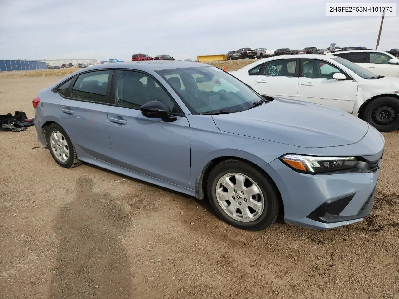2HGFE2F55NH101775 2022 Honda Civic Sport