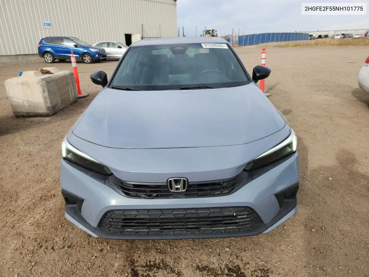 2HGFE2F55NH101775 2022 Honda Civic Sport
