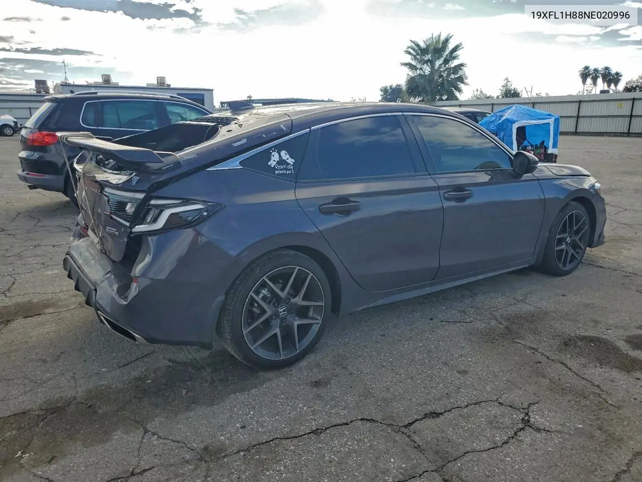 19XFL1H88NE020996 2022 Honda Civic Sport Touring
