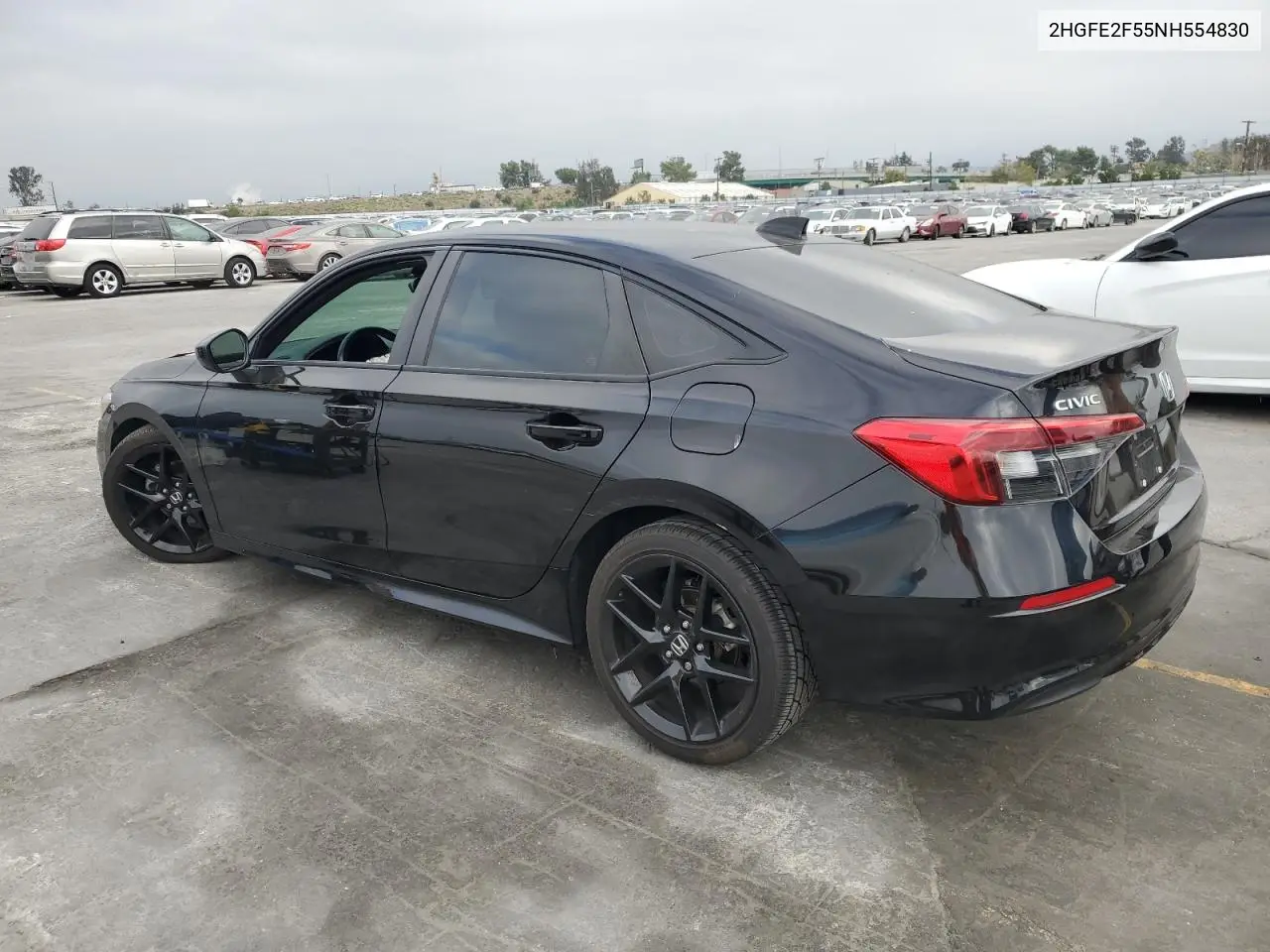 2HGFE2F55NH554830 2022 Honda Civic Sport