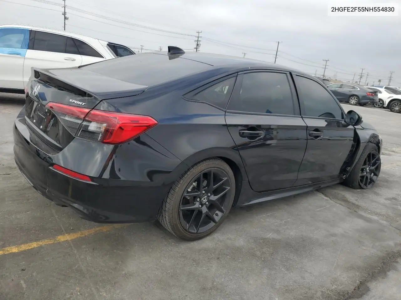 2HGFE2F55NH554830 2022 Honda Civic Sport