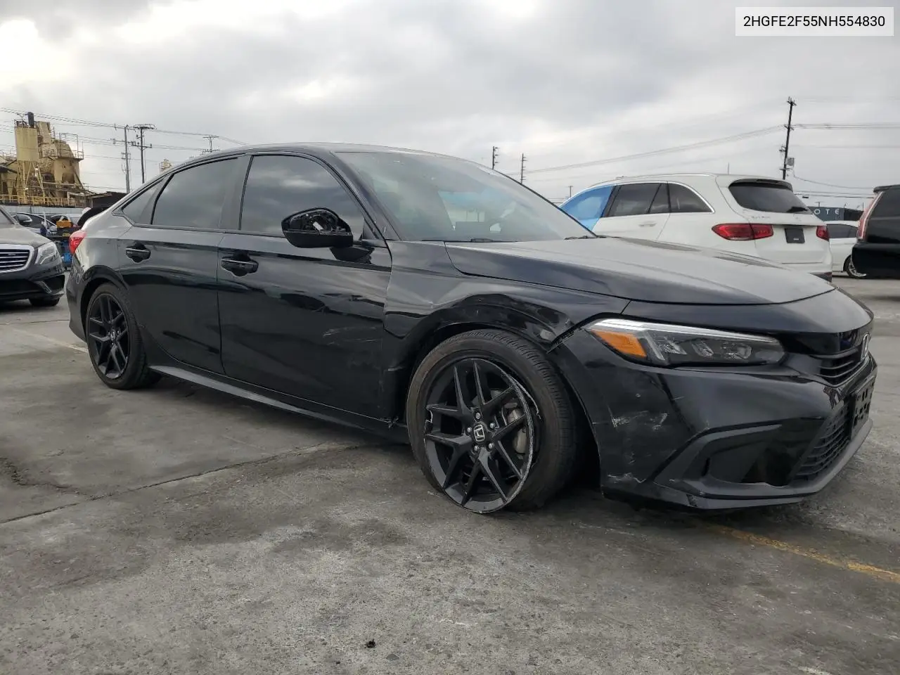2HGFE2F55NH554830 2022 Honda Civic Sport