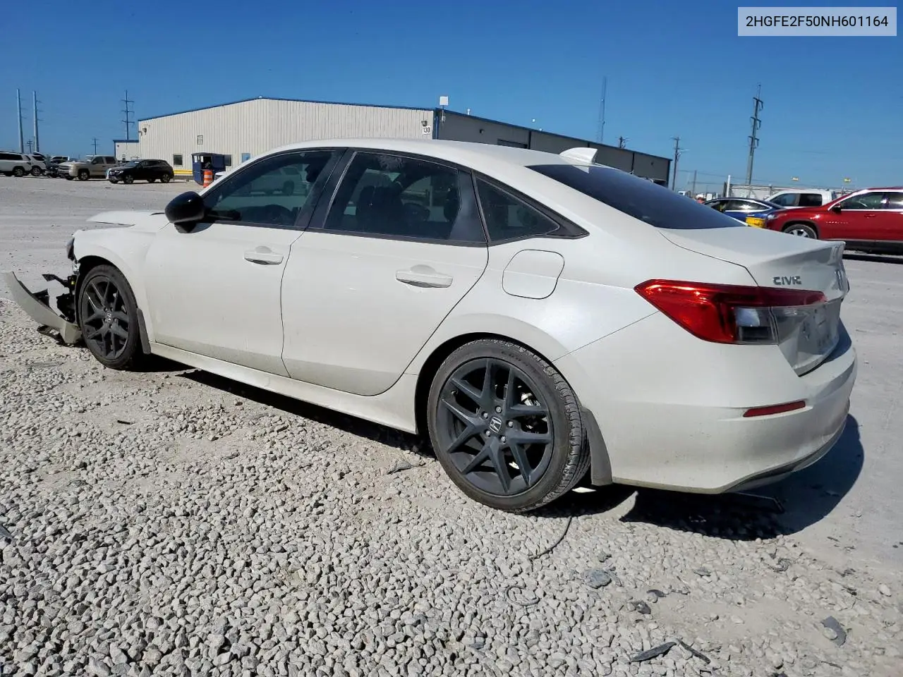 2HGFE2F50NH601164 2022 Honda Civic Sport