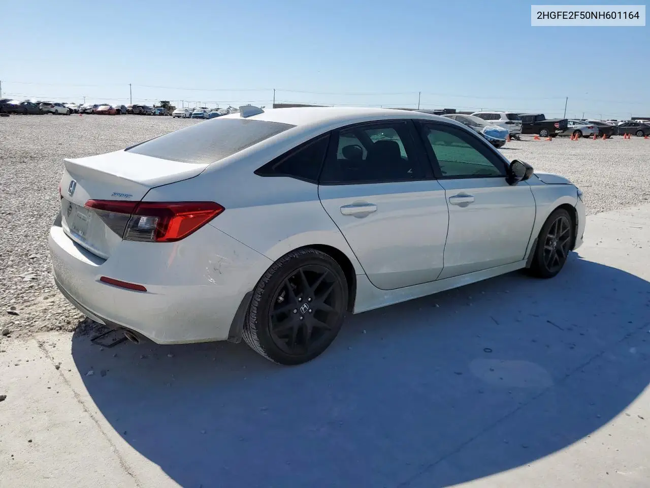 2HGFE2F50NH601164 2022 Honda Civic Sport