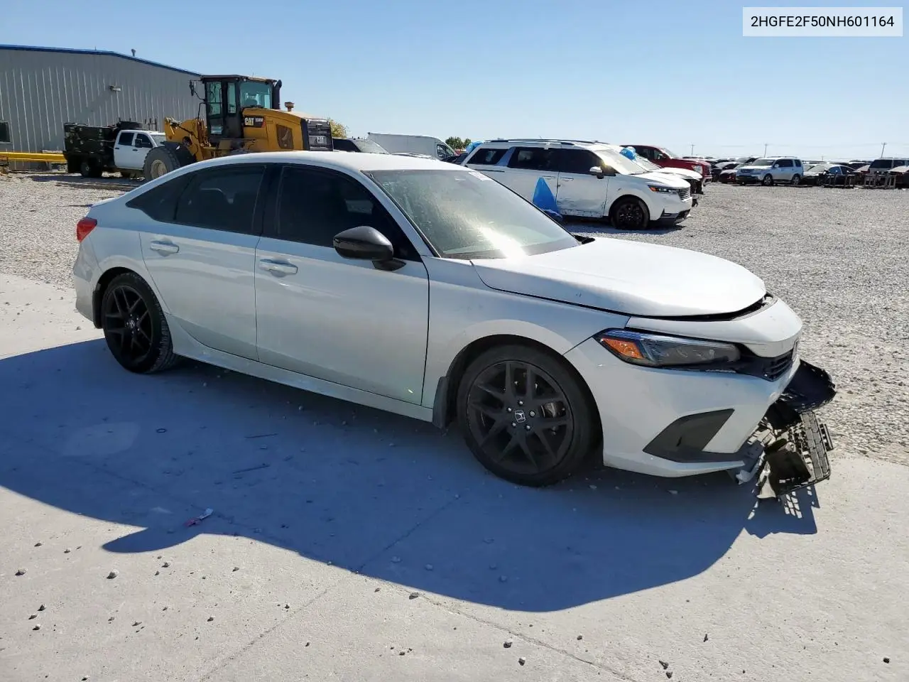 2HGFE2F50NH601164 2022 Honda Civic Sport