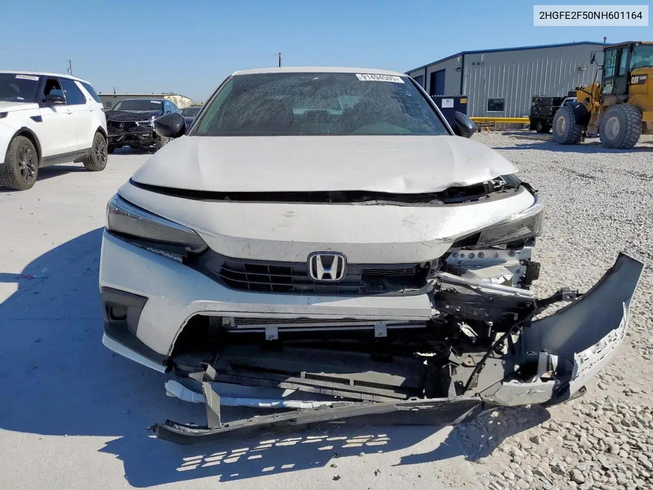 2HGFE2F50NH601164 2022 Honda Civic Sport