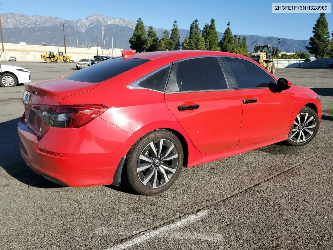 2HGFE1F73NH328989 2022 Honda Civic Ex