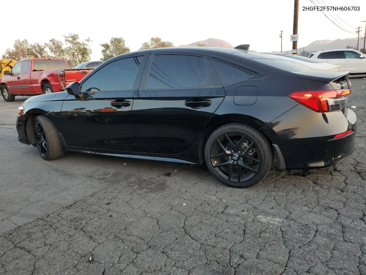 2HGFE2F57NH606703 2022 Honda Civic Sport