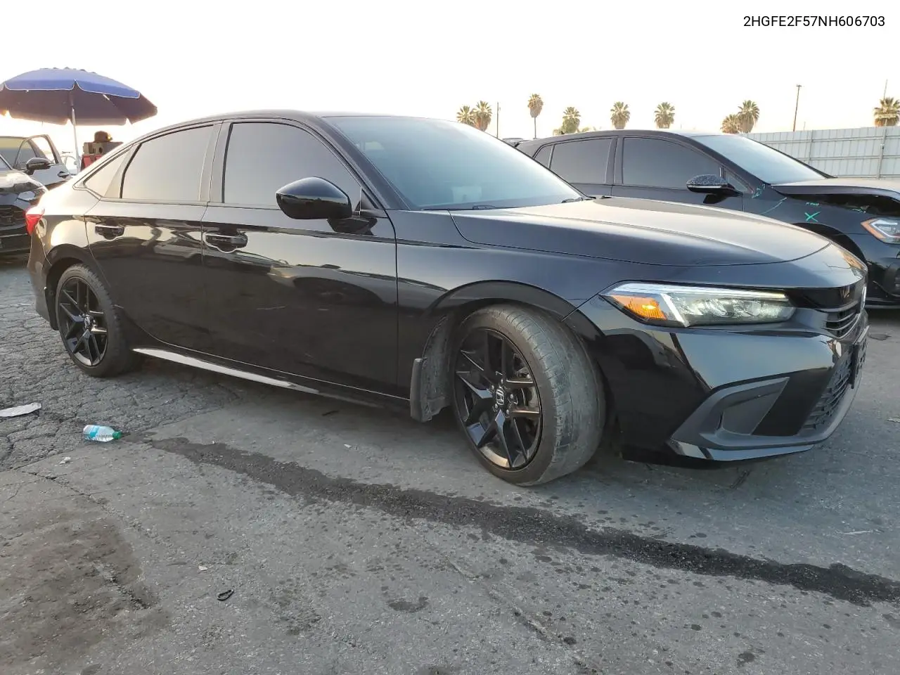2HGFE2F57NH606703 2022 Honda Civic Sport