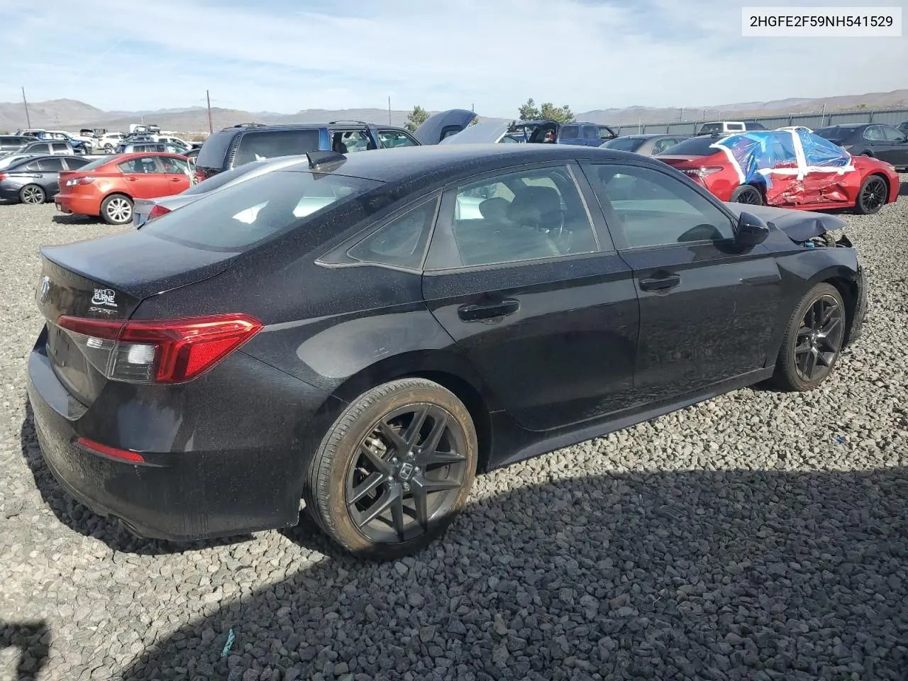 2HGFE2F59NH541529 2022 Honda Civic Sport
