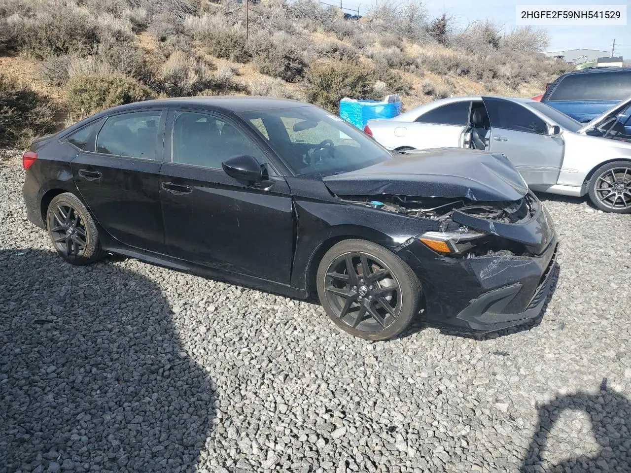 2HGFE2F59NH541529 2022 Honda Civic Sport