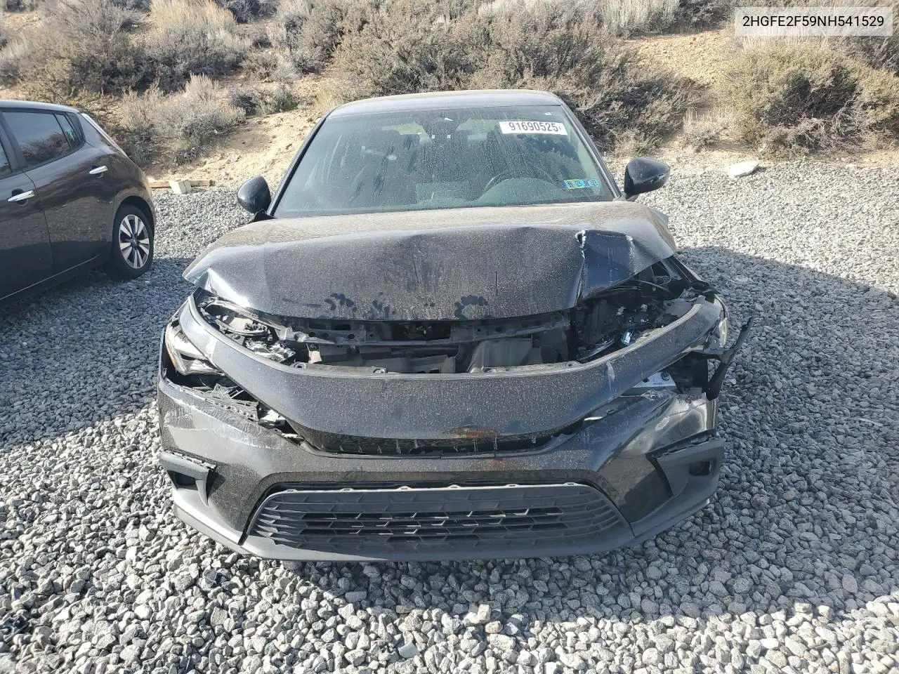 2HGFE2F59NH541529 2022 Honda Civic Sport