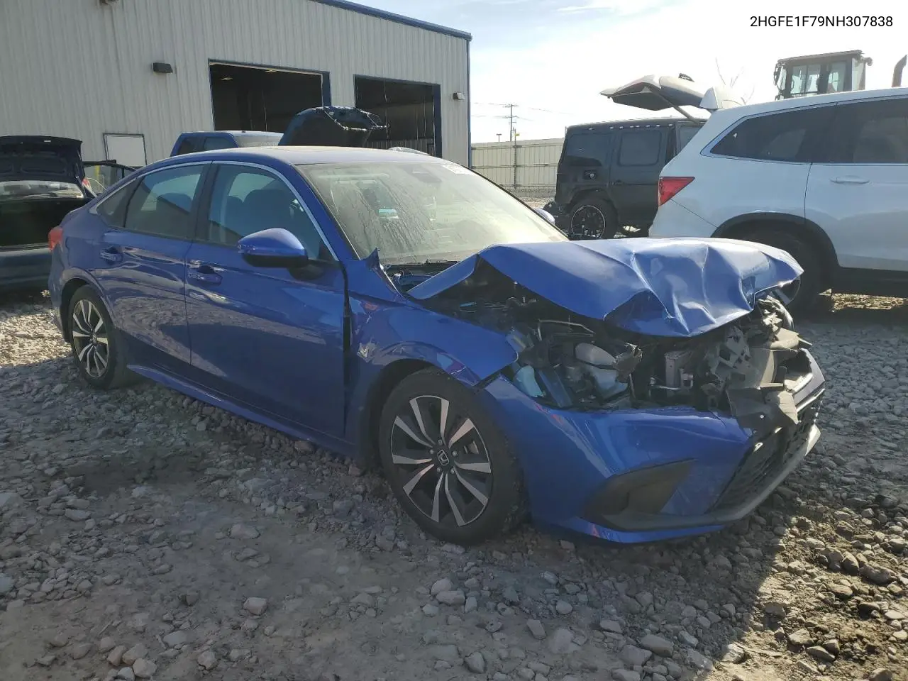 2HGFE1F79NH307838 2022 Honda Civic Ex