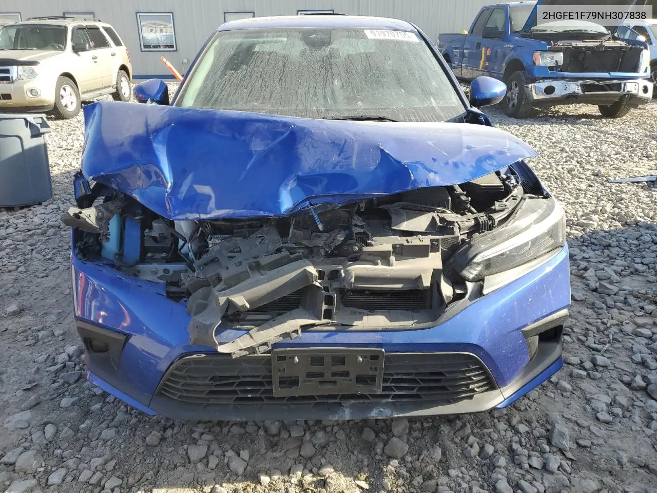 2HGFE1F79NH307838 2022 Honda Civic Ex