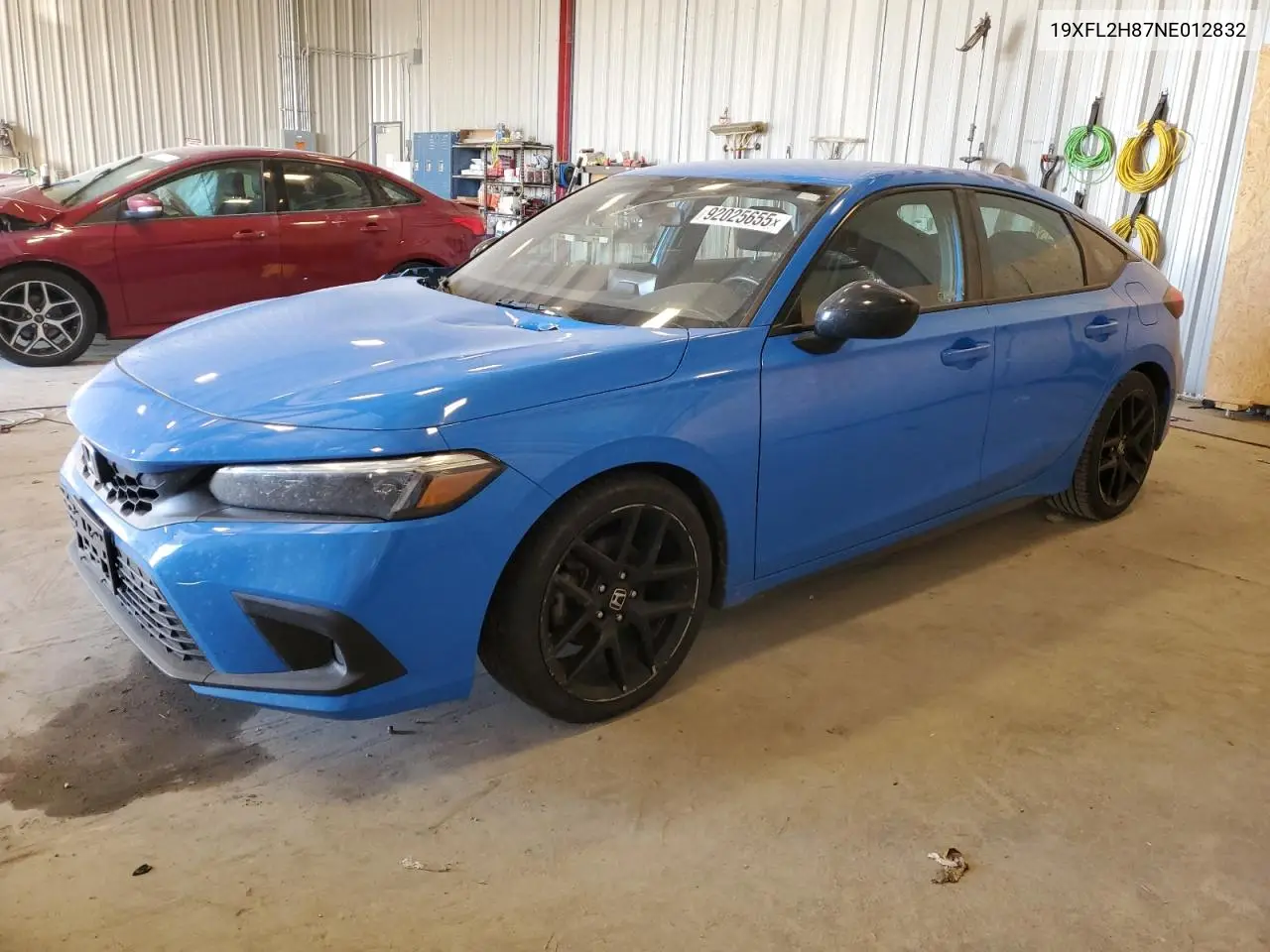 19XFL2H87NE012832 2022 Honda Civic Sport