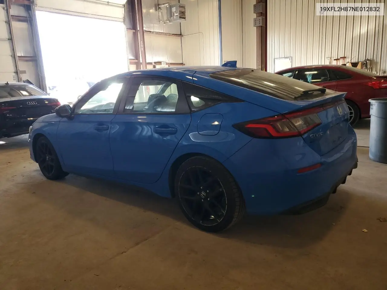 19XFL2H87NE012832 2022 Honda Civic Sport