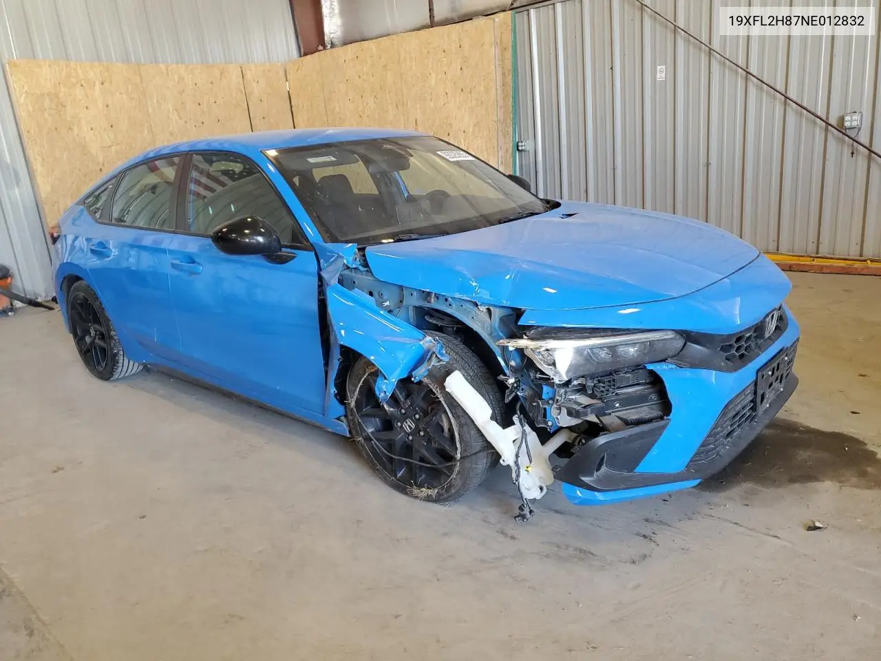 19XFL2H87NE012832 2022 Honda Civic Sport