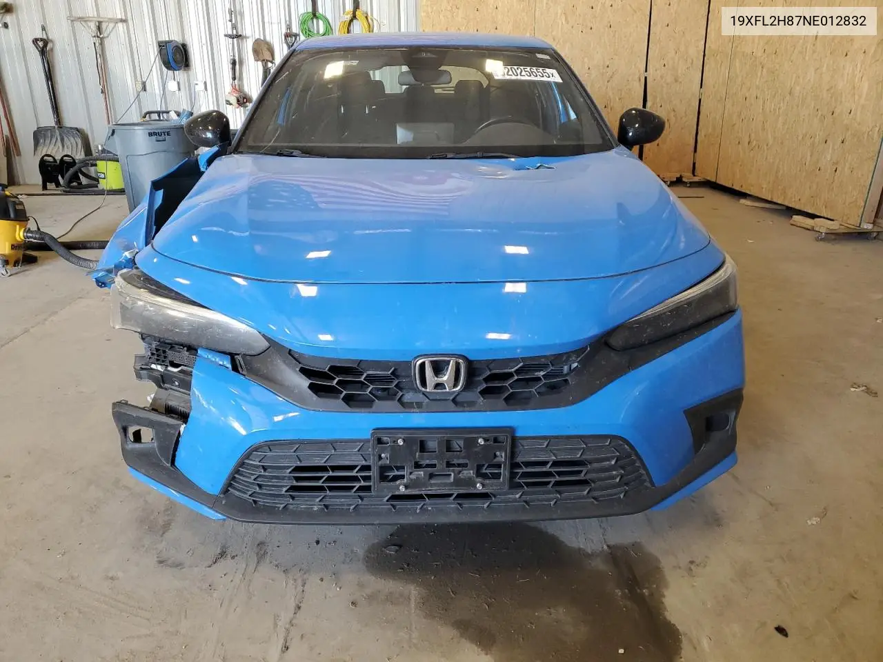 19XFL2H87NE012832 2022 Honda Civic Sport