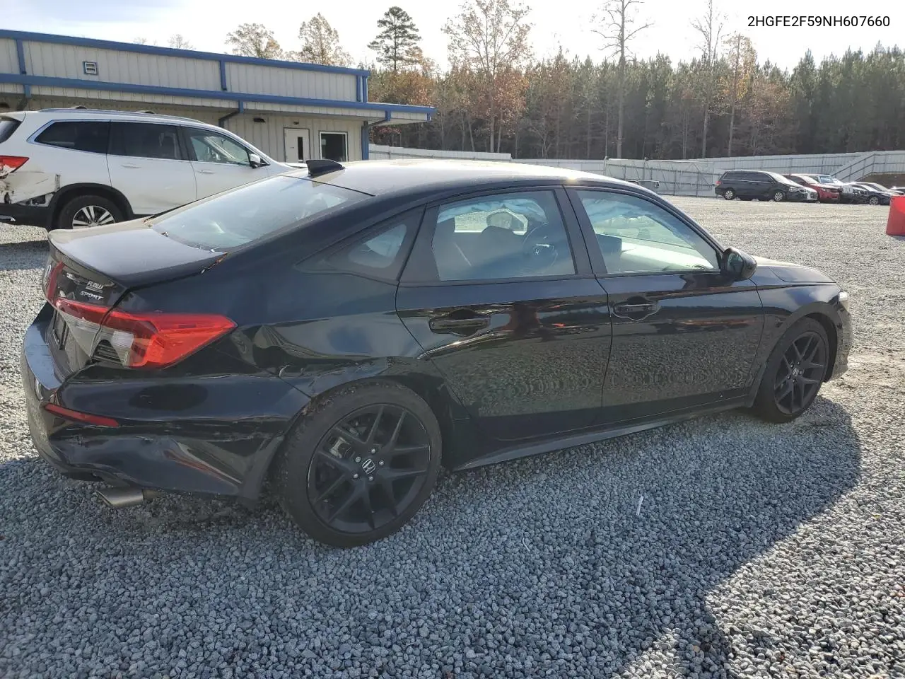 2HGFE2F59NH607660 2022 Honda Civic Sport