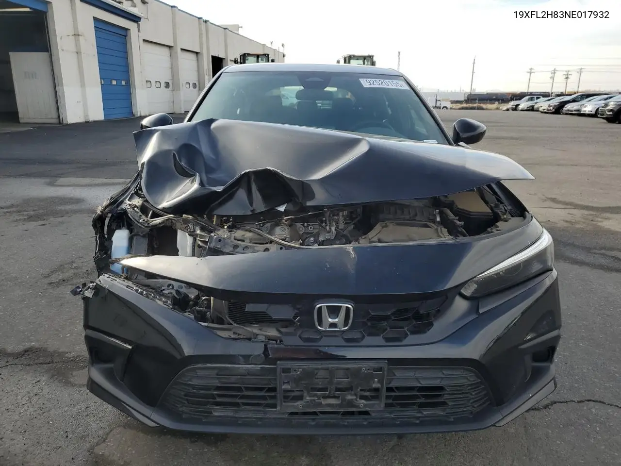 19XFL2H83NE017932 2022 Honda Civic Sport