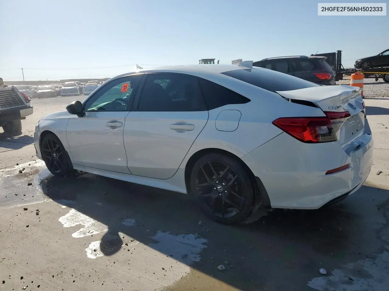 2HGFE2F56NH502333 2022 Honda Civic Sport