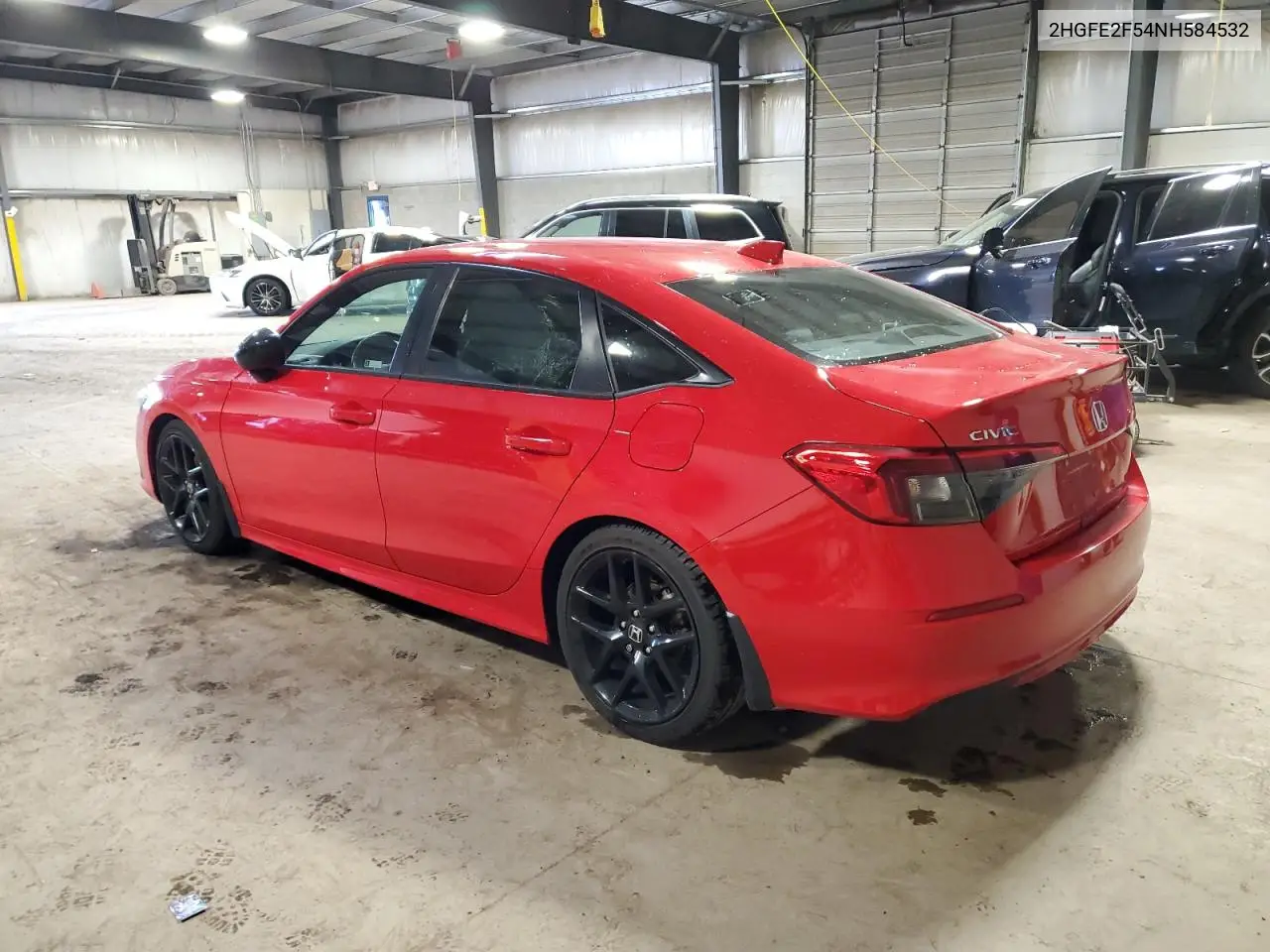 2HGFE2F54NH584532 2022 Honda Civic Sport