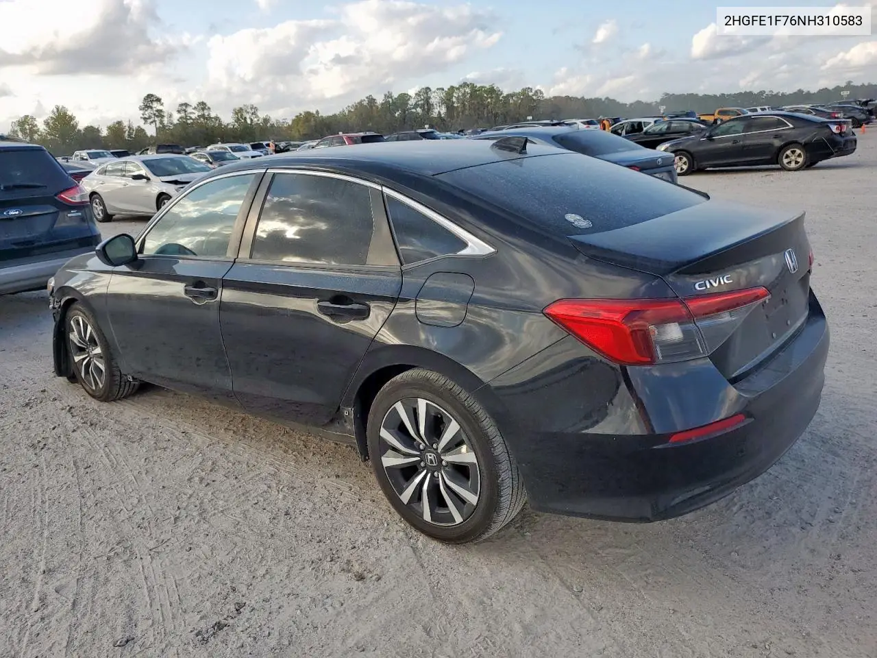 2HGFE1F76NH310583 2022 Honda Civic Ex