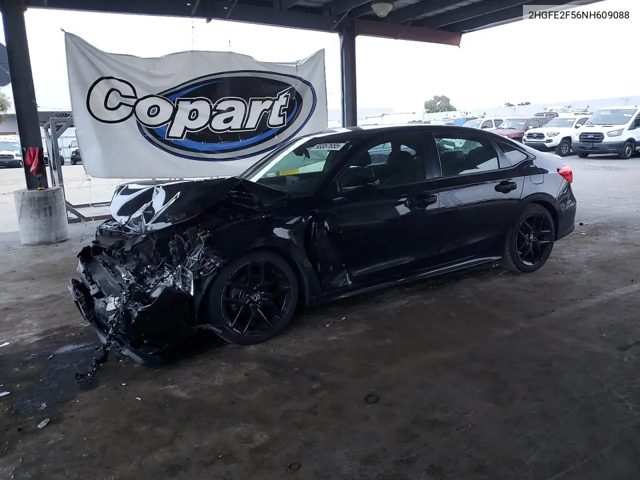 2HGFE2F56NH609088 2022 Honda Civic Sport