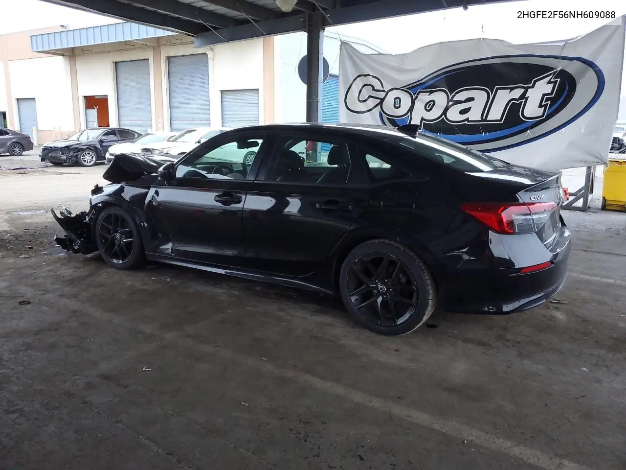 2HGFE2F56NH609088 2022 Honda Civic Sport