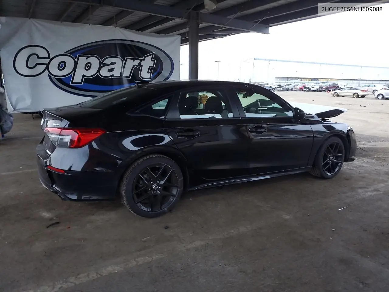 2HGFE2F56NH609088 2022 Honda Civic Sport