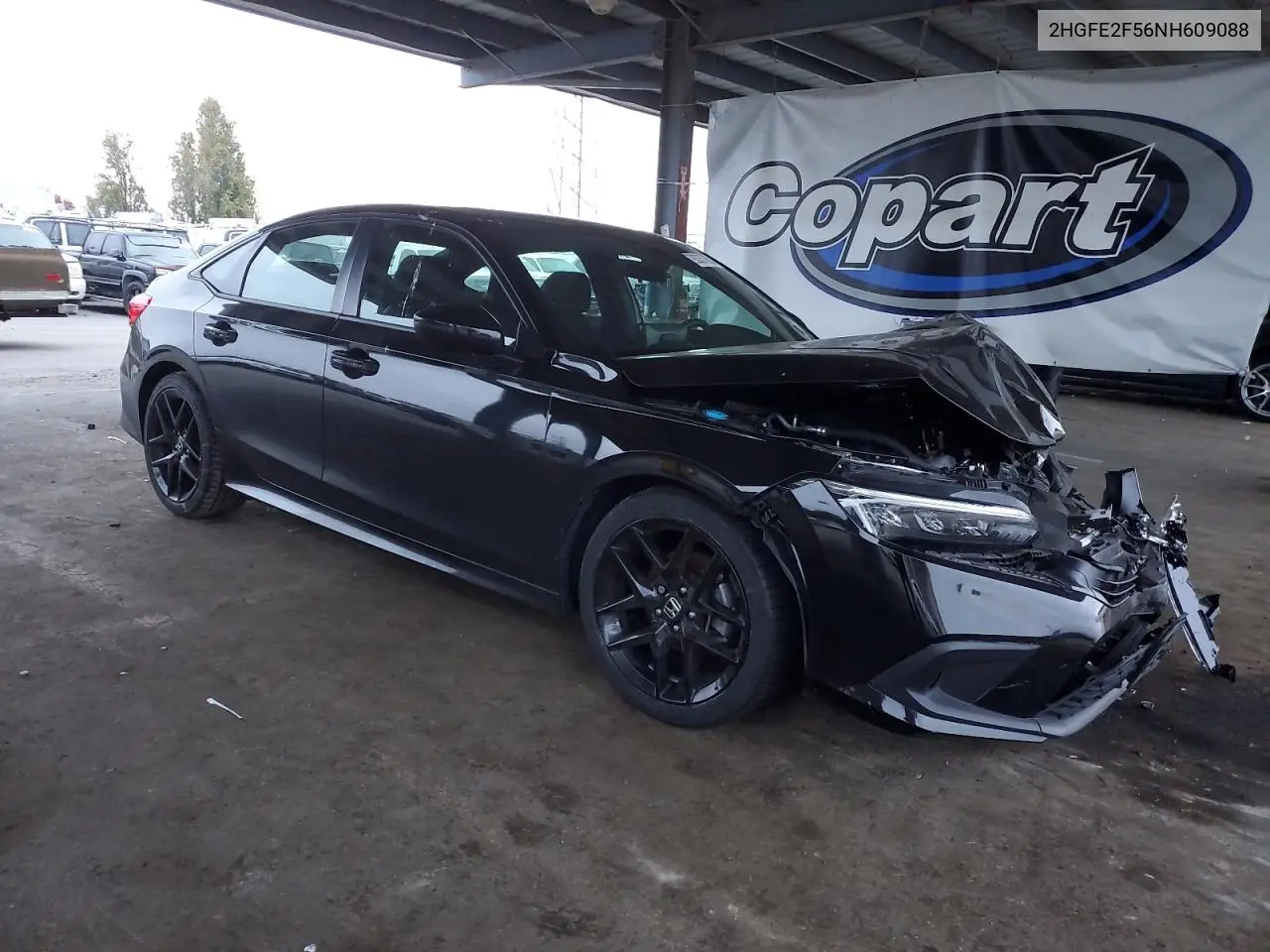2HGFE2F56NH609088 2022 Honda Civic Sport