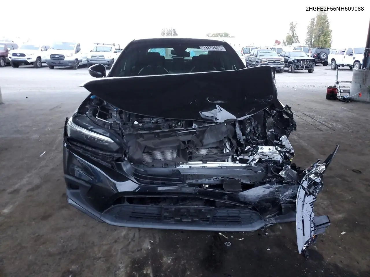 2HGFE2F56NH609088 2022 Honda Civic Sport