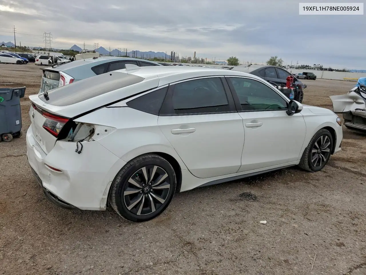 19XFL1H78NE005924 2022 Honda Civic Exl