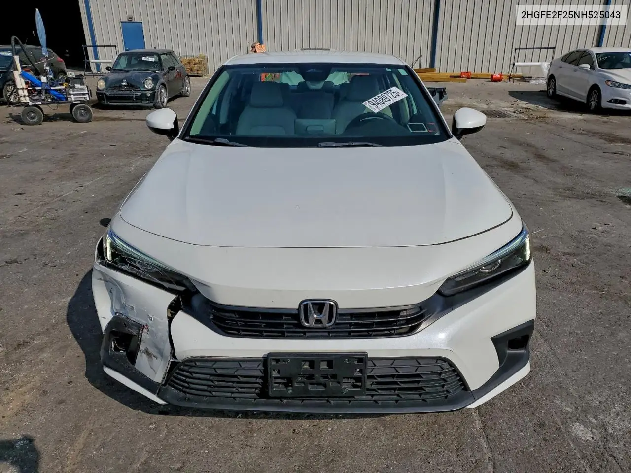 2HGFE2F25NH525043 2022 Honda Civic Lx