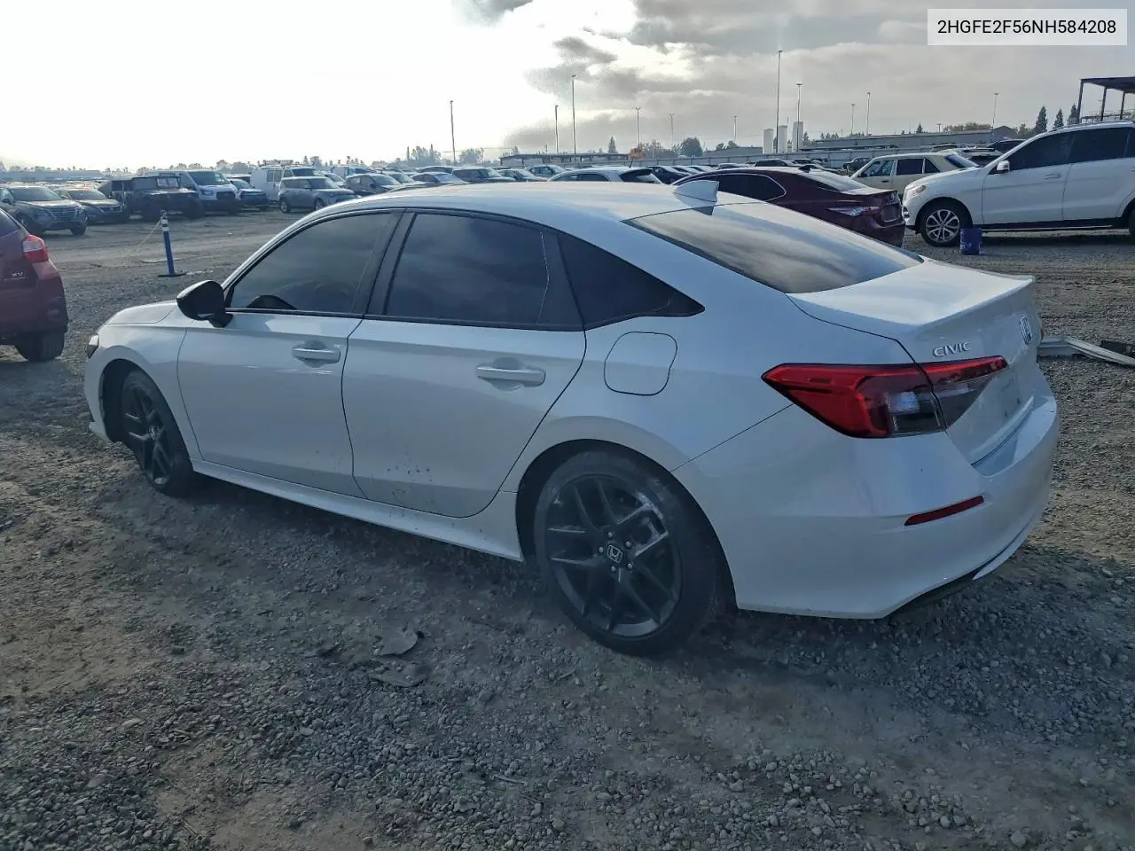 2HGFE2F56NH584208 2022 Honda Civic Sport