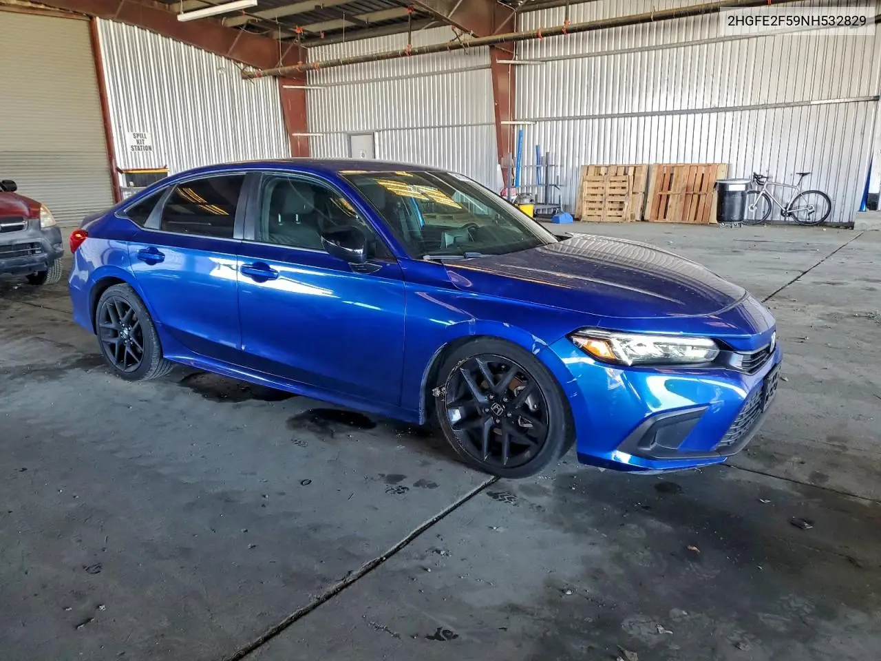 2HGFE2F59NH532829 2022 Honda Civic Sport