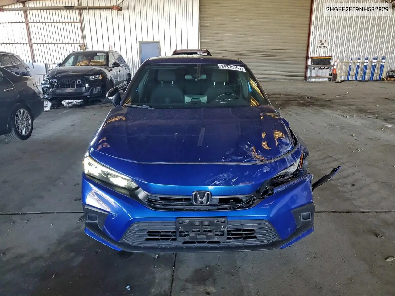 2HGFE2F59NH532829 2022 Honda Civic Sport